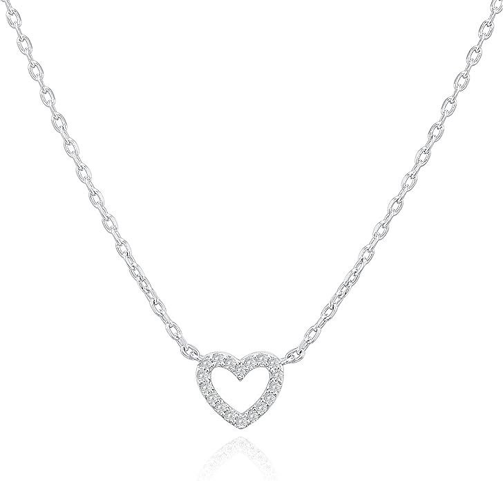 heart pendant chain